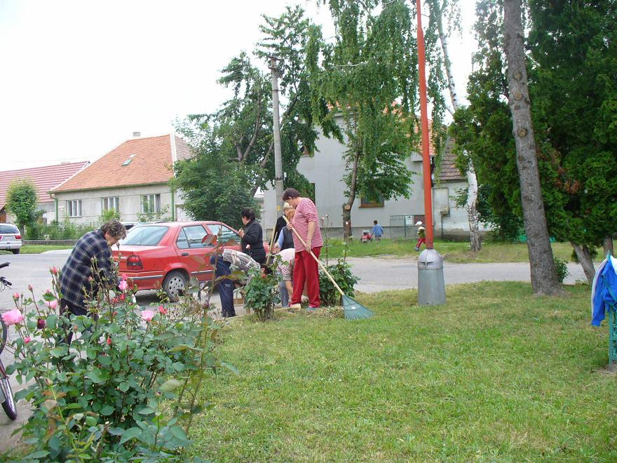 Fotogaléria Zveľadenie a čistota obce - Miestny spolok Slovenského červeného kríža v spolupráci s Obcou zorganizovali brigádu dňa 4.júna 2009 (14) Zveľadenie a čistota obce - Miestny spolok Slovenského červeného kríža v spolupráci s Obcou zorganizovali brigádu dňa 4.júna 2009