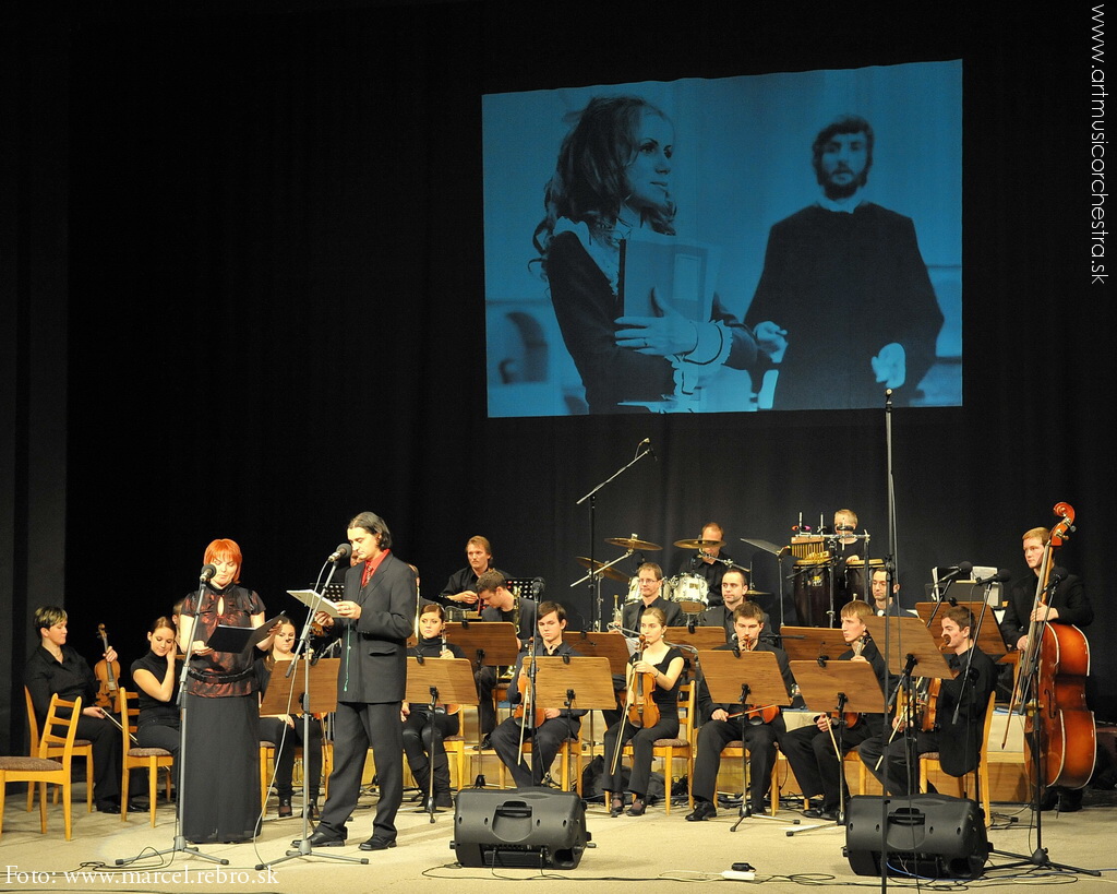 Fotogaléria ART MUSIC ORCHESTRA - Pocta Eve Kostolányiovej - premiéra Divadlo Jána Palárika Trnava 24.11.2010 (8) ART MUSIC ORCHESTRA - Pocta Eve Kostolányiovej - premiéra Divadlo Jána Palárika Trnava 24.11.2010